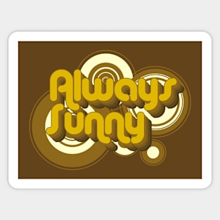 Always Sunny Sticker